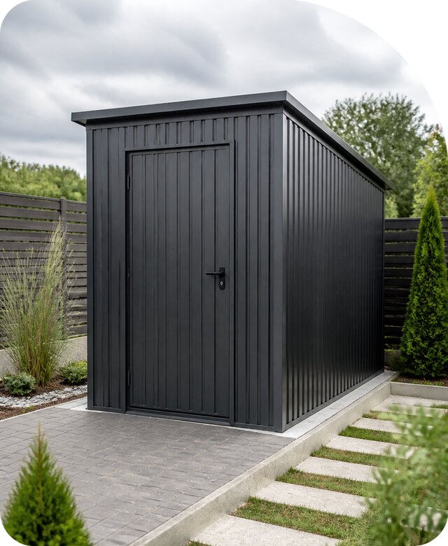 Изготовление металлического хозблока в Солнечногорске от 67652 р. | РадиДОМА-Слн